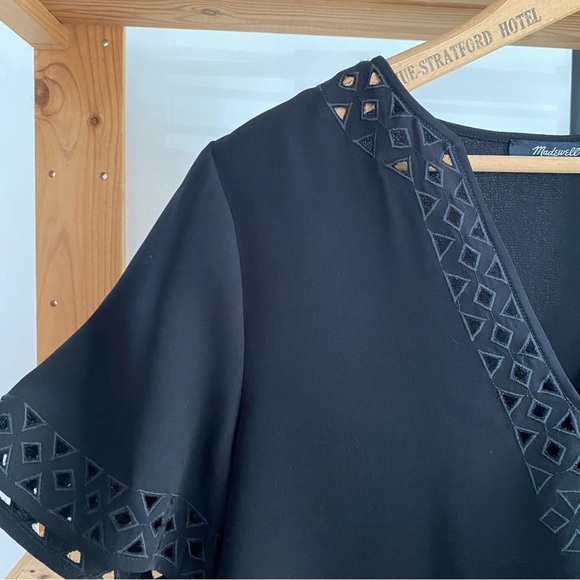 Madewell Black Cutout 2 Ballad Tunic Dress - Picture 8 of 14